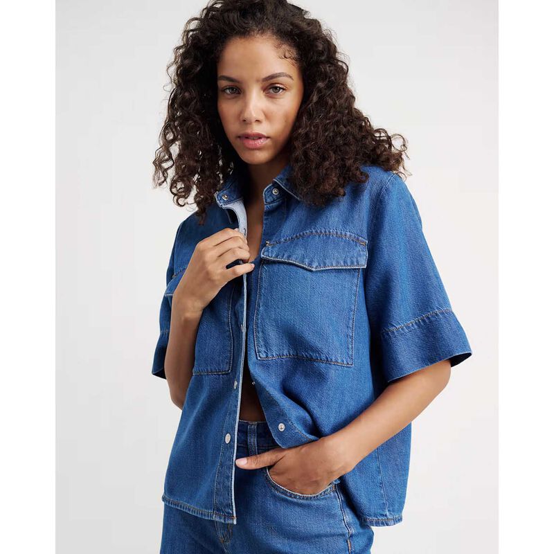 JAG Loe Denim Ss Shirt image number 2